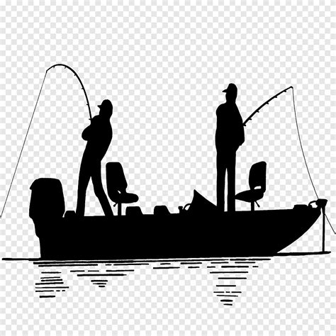 Deux hommes, pêche, illustration, basse, pêche, gâteau mariage, topper, bateau pêche, silhouette ...