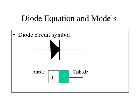 PPT - Diode Equation and Models PowerPoint Presentation, free download ...