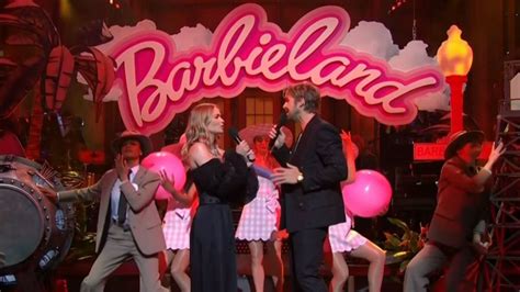 Emily Blunt Joins Ryan Gosling On 'SNL' To Break Up With 'Barbie's Ken