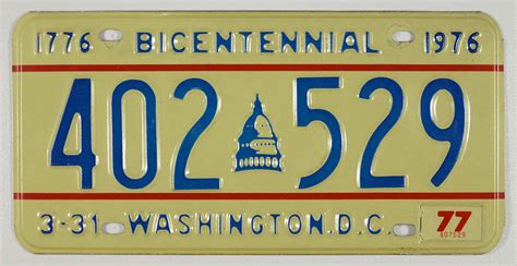 DC License Plates Through the Years | Washingtonian (DC)