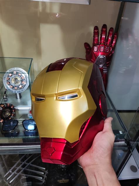 IRON MAN HELMET WEARABLE FOR COSPLAY on Carousell