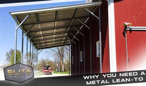 Why You Need A Prefab Lean-To Metal Carport | Elite Metal Structures