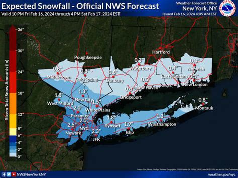 Snowfall Forecast Map For New Winter Storm: These Areas Expected To See ...