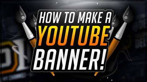 Making A Youtube Banner In Photoshop - Printable Form, Templates and Letter