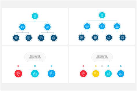 Flowchart animated infographics By Abert | TheHungryJPEG