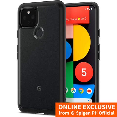 Spigen Google Pixel 5 Case Ultra Hybrid Matte Black | Lazada PH