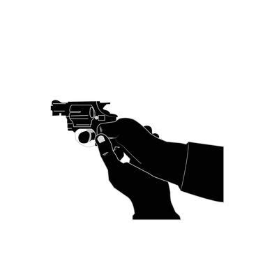 Man With Gun Silhouette Vector Art, Icons, and Graphics for Free Download