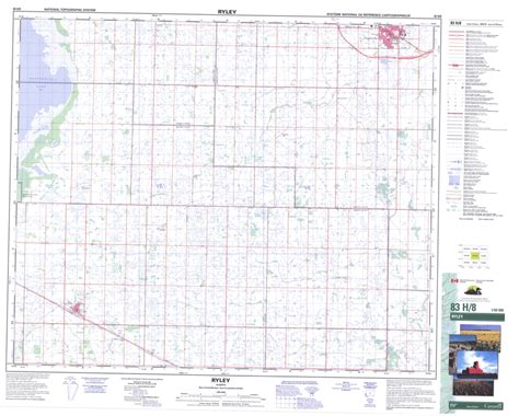 Ryley, AB (083H08 CanMatrix) Map by Natural Resources Canada | Avenza Maps