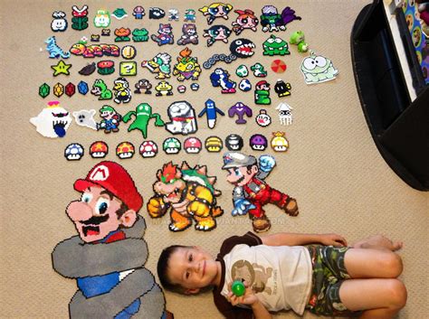 Super mario perler bead collection. by Mariojedi on DeviantArt