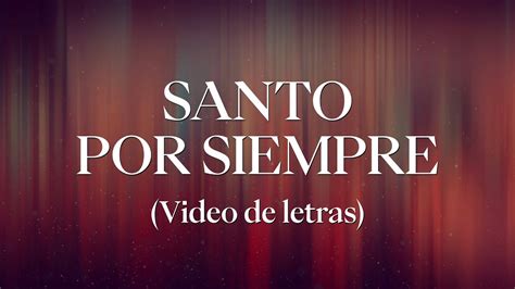 Santo por siempre - Adoración La IBI [Video de letras OFICIAL] Chords - Chordify