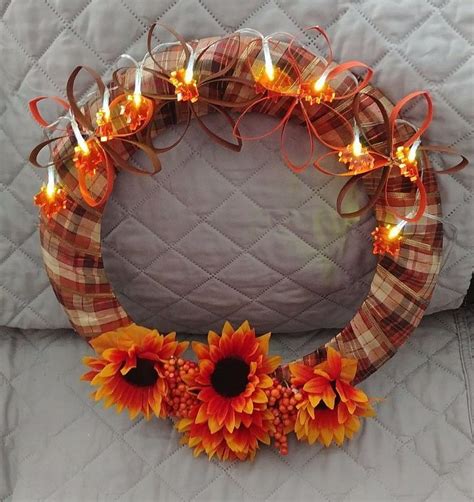 I just made this fall wreath using towel and toilet paper tubes. I also made a Christmas one ...