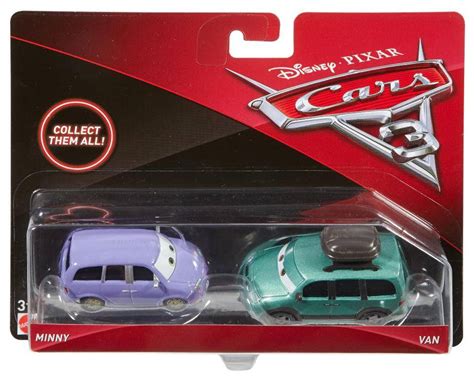 Disney Pixar Cars 3 1:55 Scale Diecast Vehicle - Minny and Van | Играландия - интернет магазин ...