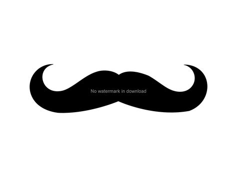 Mustache Svg Vector Mustache Png Printable Clipart Mustache - Etsy ...