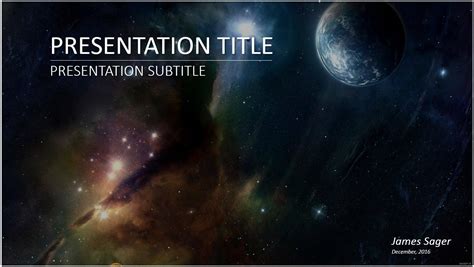 Space PowerPoint | Powerpoint, Powerpoint templates, Powerpoint free