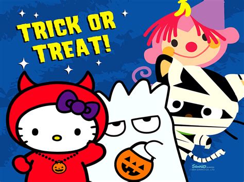 Trick or Treat! Hello Kitty Halloween Wallpaper