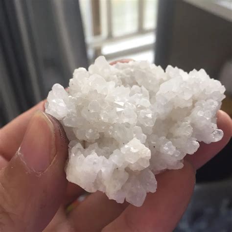 YB53(55g) Natural Clear White Quartz Crystal Cluster Specimen Cristals Product for Home ...