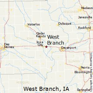 Best Places to Live in West Branch, Iowa