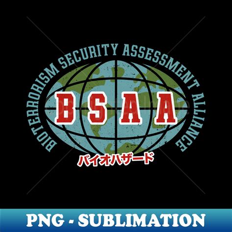 Bsaa Vintage Emblem - PNG Transparent Digital Download File - Inspire ...