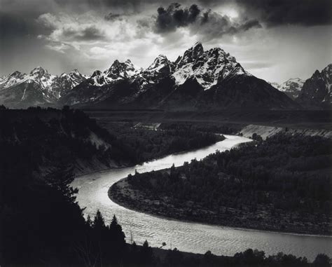 Ansel Adams (1902–1984) , The Tetons and the Snake River, Grand Teton National Park, Wyoming ...