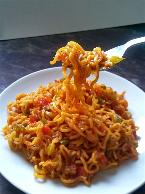 Vegetable Masala Maggi Noodles Recipe | Masala Maggi Noodles - Spoons ...