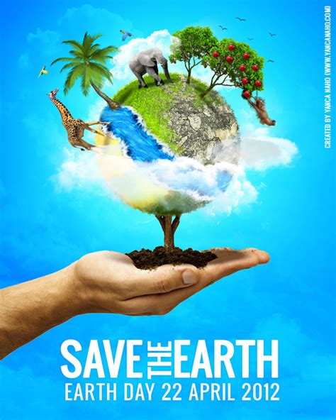 Save the earth - personal poster. | Save earth, Earth day, Earth poster