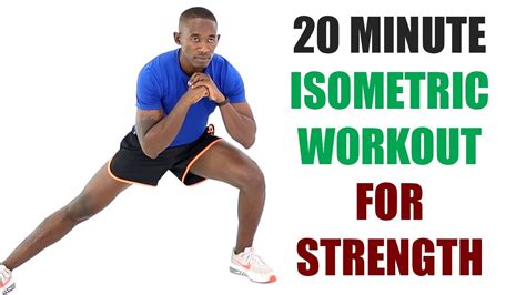 20 Minute Isometric Workout for Strength/ No Equipment Full Body 🔥 200 ...