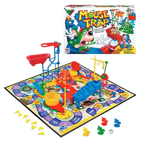 Mouse Trap Kids Board Game, Family Board Games for Kids, for 2-4 Players - Walmart.com