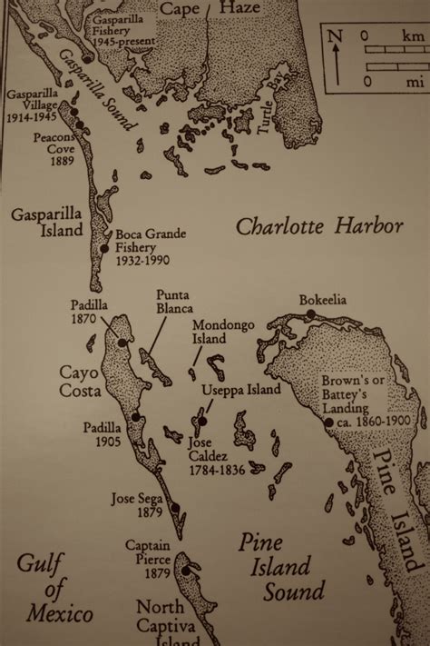 Little Gasparilla Island Florida Map