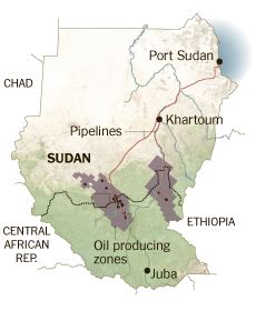 The Tough Task of Defining Sudan’s North-South Border - Map - NYTimes.com