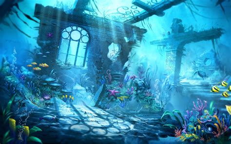 Trine-Underwater-Scene-Fantasy-Photos | Sapphire Siren Dreams