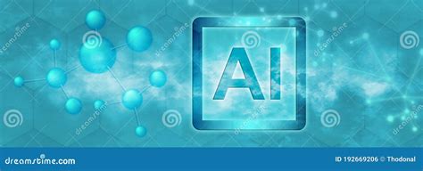 Ai Symbol. Aluminium Chemical Element Stock Illustration - Illustration ...