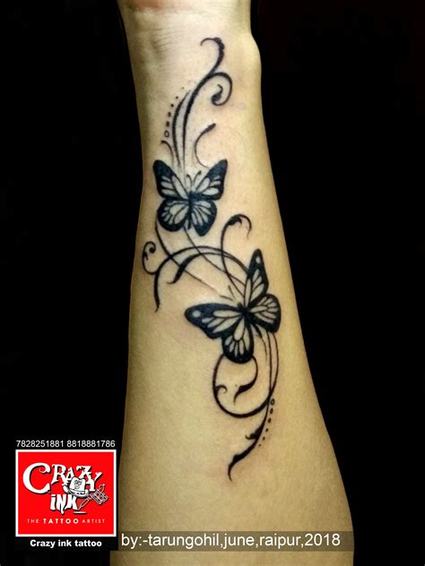 Wrist Butterfly Tattoo • Arm Tattoo Sites