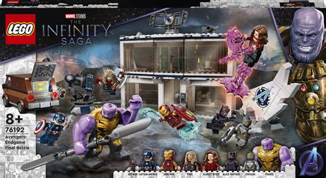 LEGO Marvel Avengers Super Heroes Avengers: Endgame Final Battle Set 76192 - The Minifigure ...