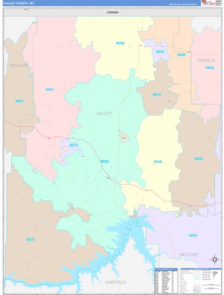 Maps of Valley County Montana - marketmaps.com