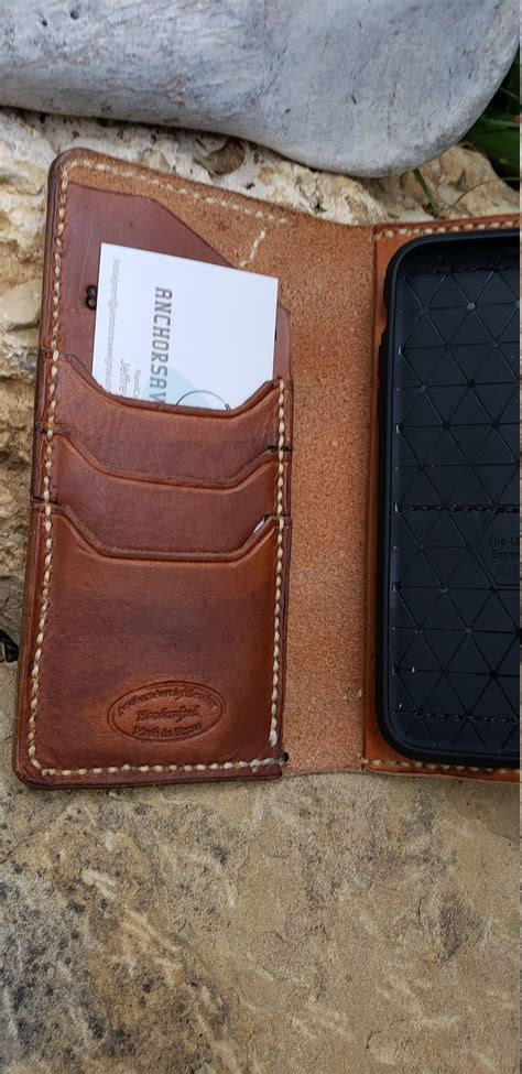 Leather Phone Wallet Case Leather Phone Case Flip Leather | Etsy