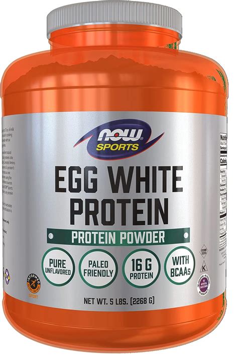 NOW Egg White Protein Powder - Maria Mind Body Health