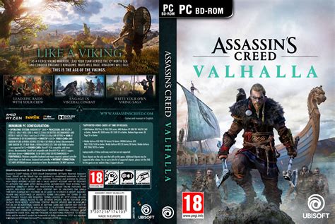 Assassin’s Creed: Valhalla (Custom BD-ROM cover) | Creed, Assassin ...