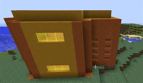 Realy simple clay block house Minecraft Map