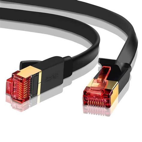 IBRA® 30M CAT.7 Câble Ethernet | Réseau Câble | LAN RJ45 | Haute Performance 10 Gbps 600 MHz ...