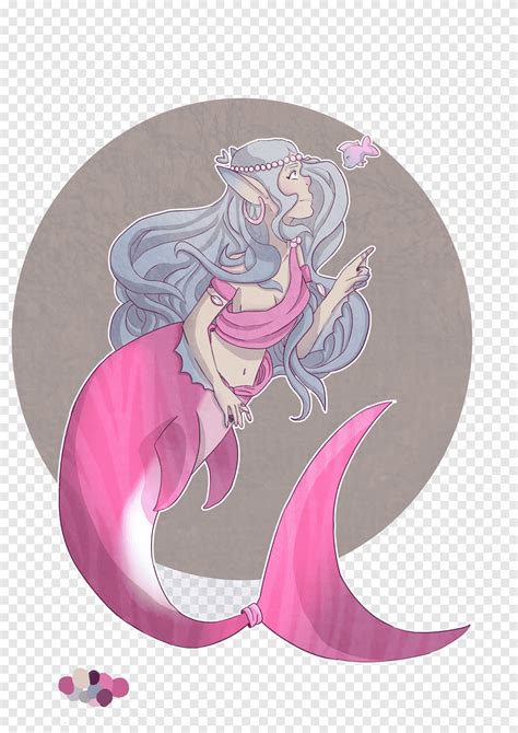 Sirena diseño de vestuario de dibujos animados criatura legendaria ...