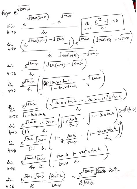 Find the derivative of( e to the power root x) by 1st principle of ...