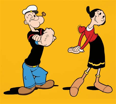 My drawing of Popeye and Olive : r/comicbooks