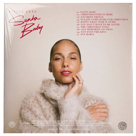 Alicia Keys Releases Christmas Album 'Santa Baby' - Rated R&B