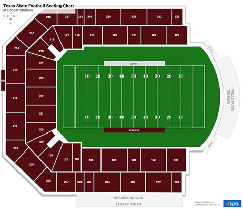 Texas Football Stadium Seating Chart