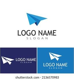 Paper Plane Logo Vector Illustration Template Stock Vector (Royalty Free) 2136570563 | Shutterstock