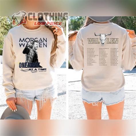 Morgan Wallen Tour Merch, Morgan Wallen 2023 Set List T- Shirt, Morgan ...