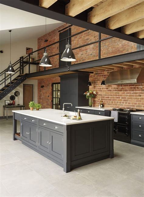 23 Industrial Kitchen Design Ideas