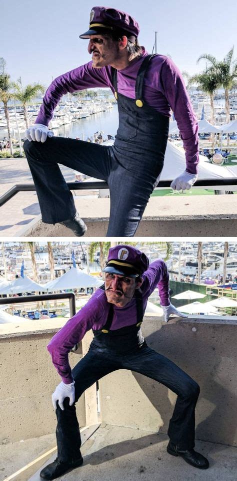 Super Mario Bros - Amazing Waluigi Cosplay! | Mario cosplay, Male cosplay