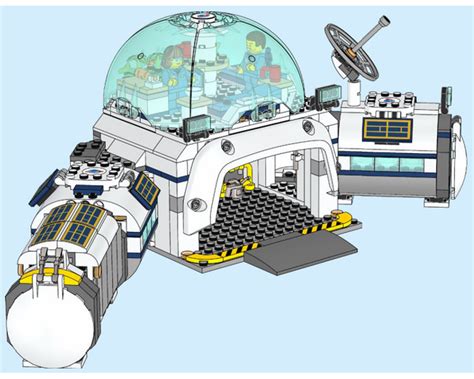 LEGO Set 60350-1-s5 Lunar Research Base (2022 City) | Rebrickable - Build with LEGO