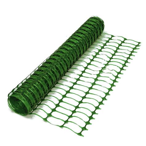 Heavy Duty Green Safety Barrier Mesh Fencing 1mtr x 50mtr - £19.99 : Oypla - Stocking the very ...